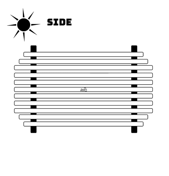 JIMNY】ウッドブラインド_リアサイド用 その他雑貨 twodoors 通販