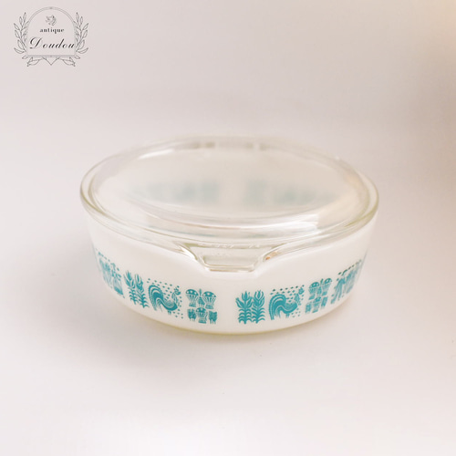 PYREX オールドパイレックス　キャセロール4点　アーミッシュ Old Pyrex “Amish Butterprint” オールドパイレックス アーミッシュ