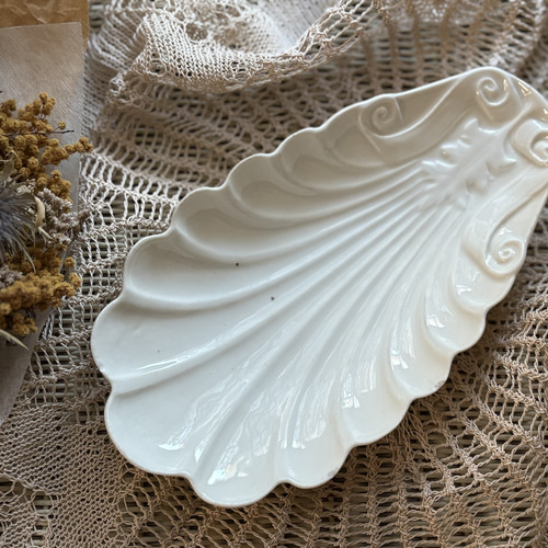 フランスアンティーク シェル型 ラヴィエ テーブルウェア お皿 小物