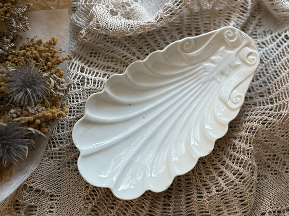 フランスアンティーク シェル型 ラヴィエ テーブルウェア お皿 小物