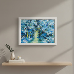 油絵 絵画 【紅葉の滝】 絵画 HR 通販 16542114｜Creema(クリーマ)