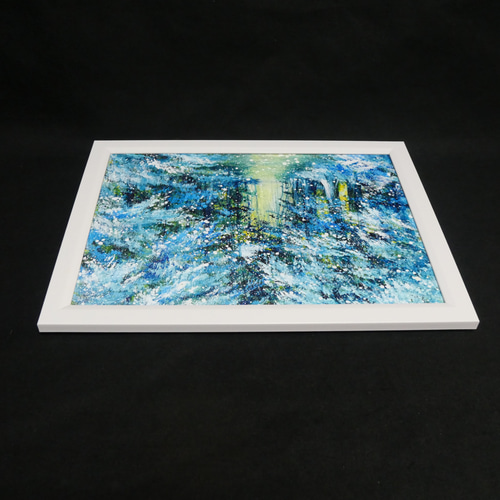 油彩画【雪の森の光】冬の風景 絵画 HR 通販 20297151｜Creema(クリーマ)