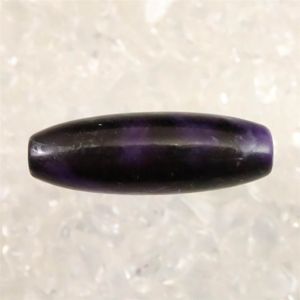 スギライト 天珠 ビーズ 24X8mm 3.0ｇ #22285