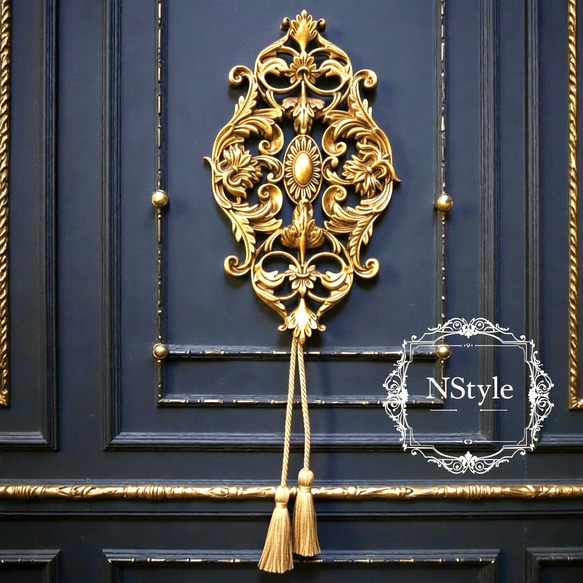 ♛アンティーク♛飾り DIY 装飾 ロココ調レリーフ 大きい飾り 壁掛け