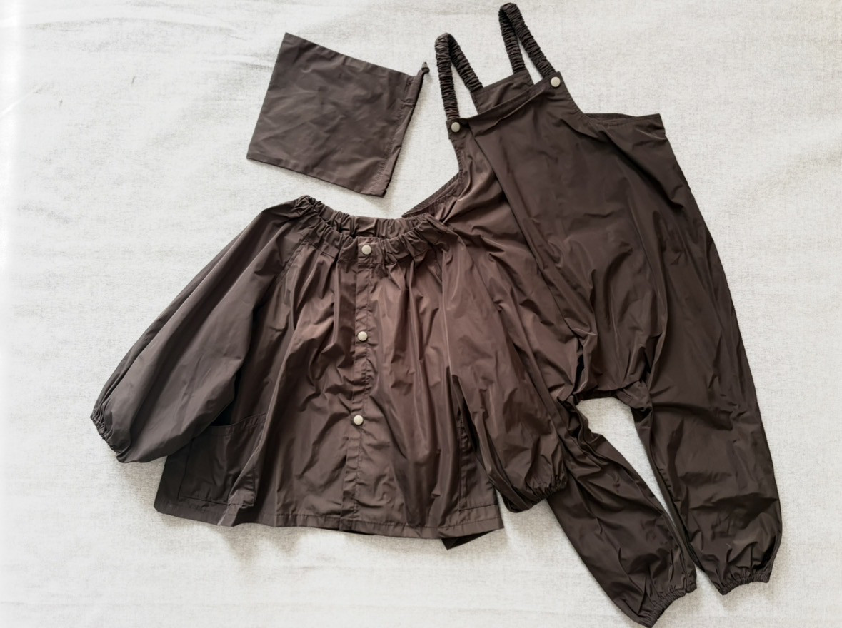 【Lucky☆Bag: C】プレイウェア +巾着 & スモックジャンパー  ベビーサイズL(90~100cm)