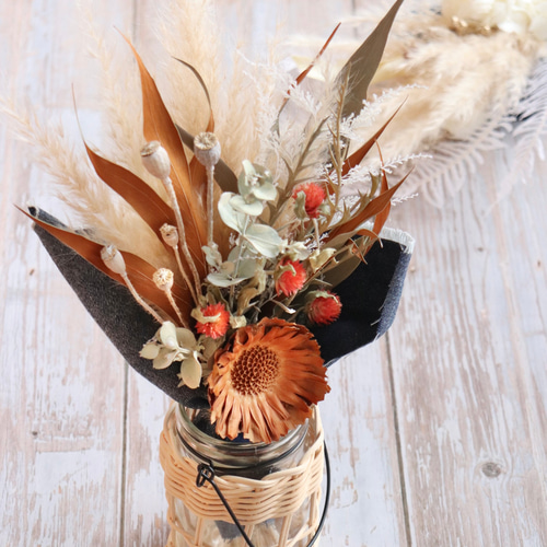 送料無料】HAPPY BAG 2026◇届いてすぐ飾れる！ドライフラワー＆ラタン