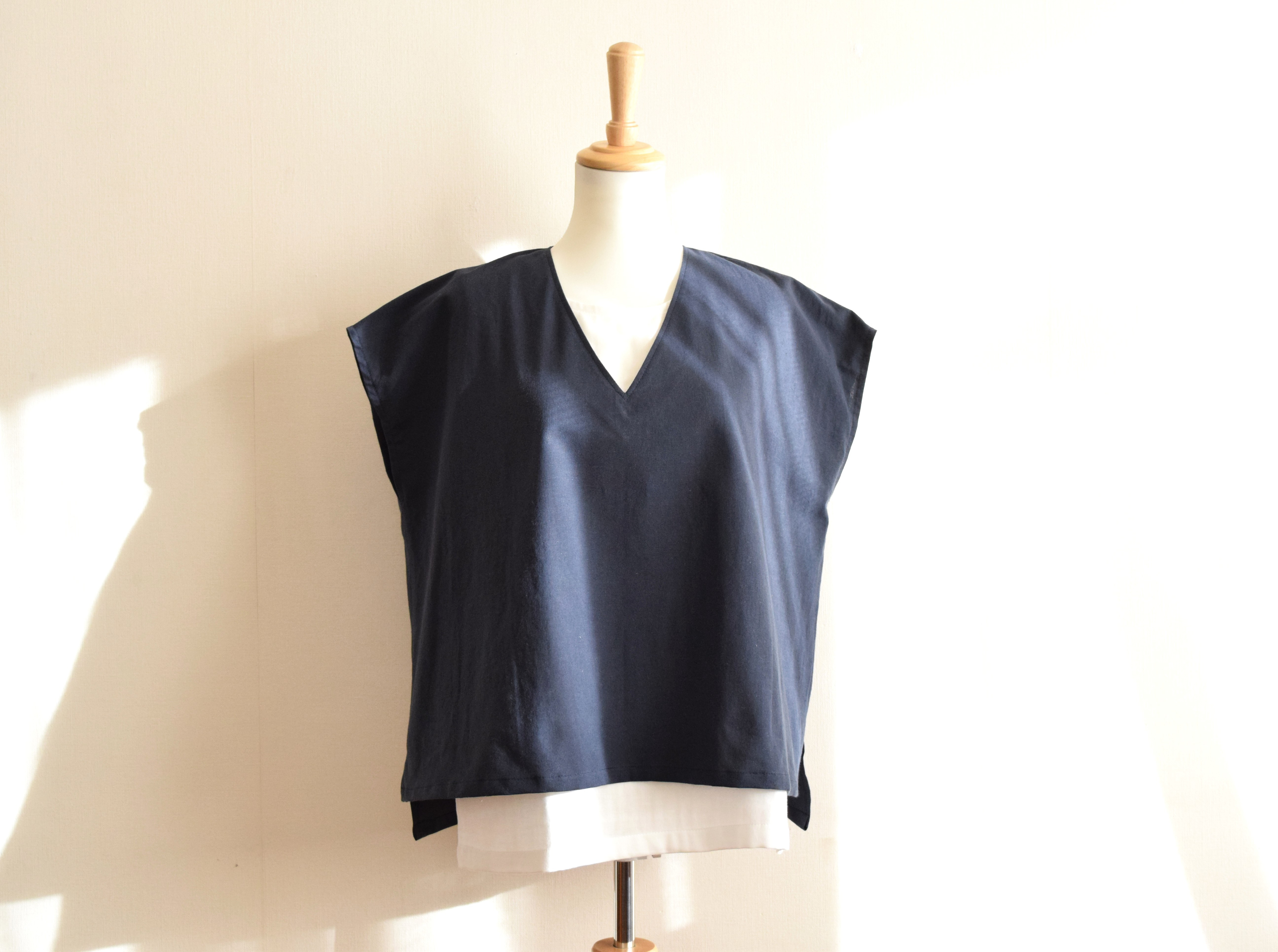 便利なセットアップ/サッと着てコーディネートお悩み要らず/ネイビー