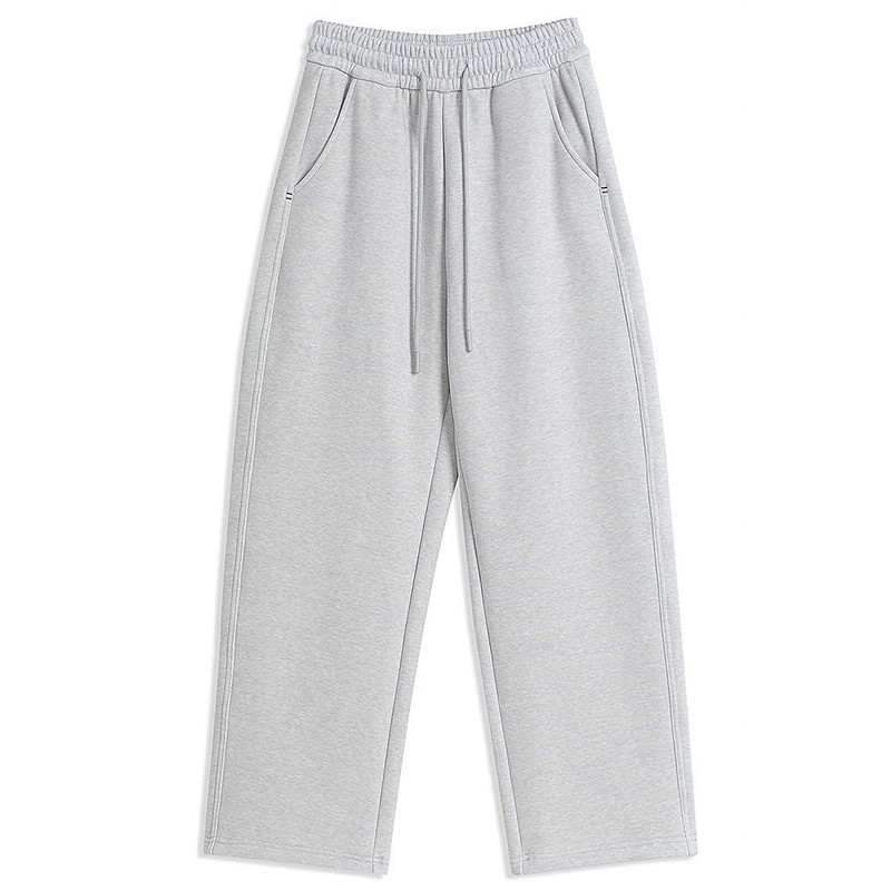 秋冬厚手ソフト素材 ボア裏地付き ロングパンツL748