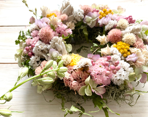 春待ちナチュラルリース 7枚目の画像