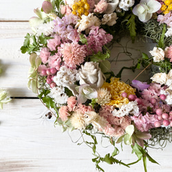 春待ちナチュラルリース 3枚目の画像