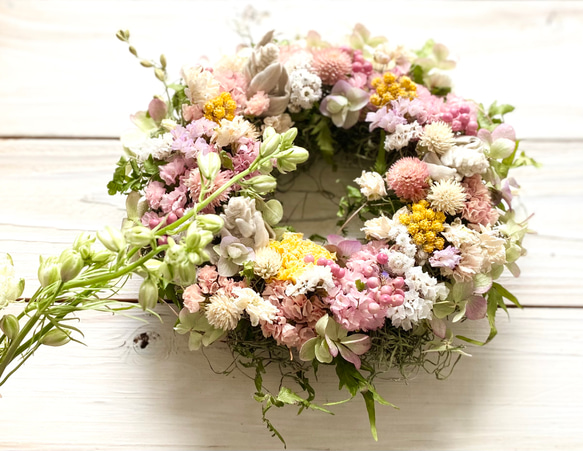 春待ちナチュラルリース 6枚目の画像