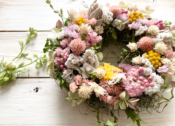 春待ちナチュラルリース 8枚目の画像