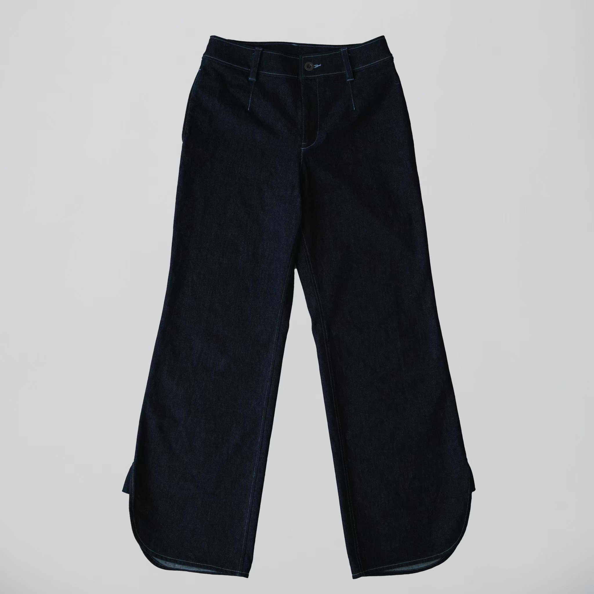 粒雪 / tsubuyuki シャツカットデニムパンツ 14,454円