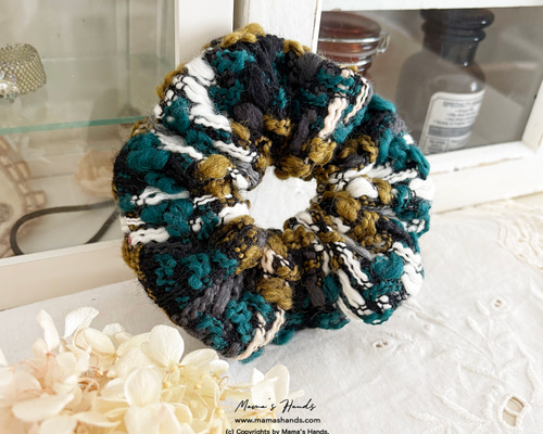 ⭐️6点売れました《手編み風 クロシェ》ぬくぬく カラフル かぎ編み