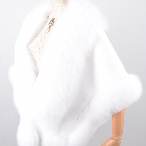 本物限定 ホワイトフォックスとレッキスファーストールポンチョ毛皮ファーショール 本物フォックスとレッキスファーストールショール白毛皮ケープ和装洋装