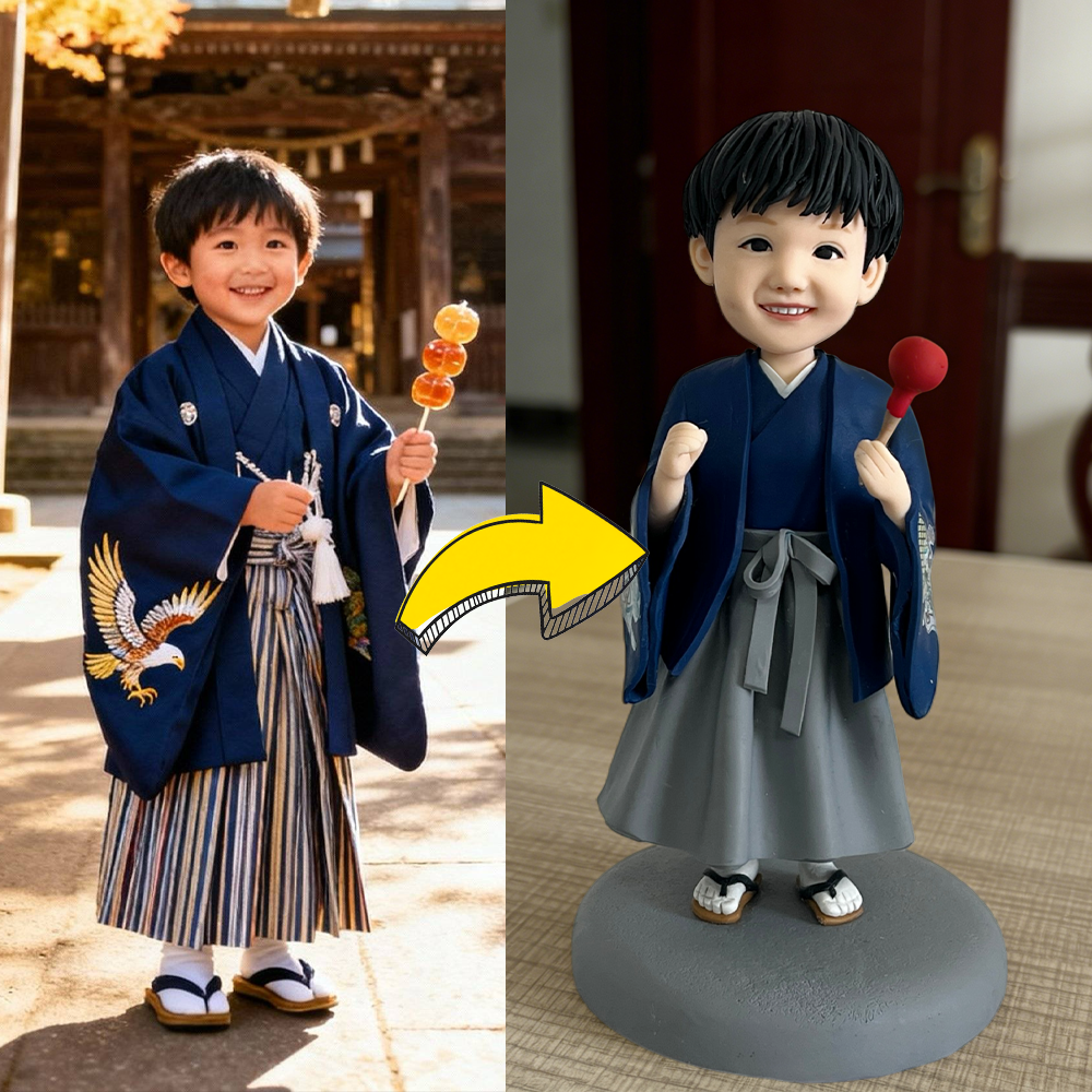 【オリジナルフィギュアⅩⅣ】そっくり人形✨還暦プレゼント✨フィギュア作成依頼✨退職プレゼント✨七五三　記念品