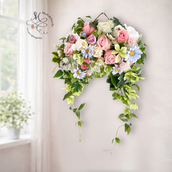 ⑥ 【特大70cm】門松 LL 豪華松竹梅アレンジメント／店舗・商業施設用