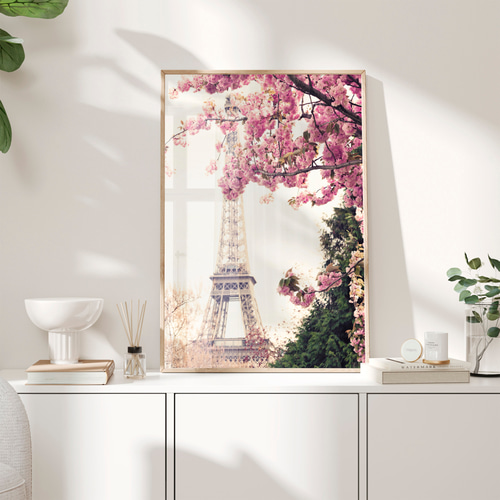 ドンキーコング エッフェル塔 アートポスター imgrc0069893734.jpg