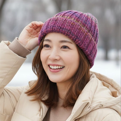 モヘア ニット帽・ビーニー のおすすめ人気通販｜Creema(クリーマ