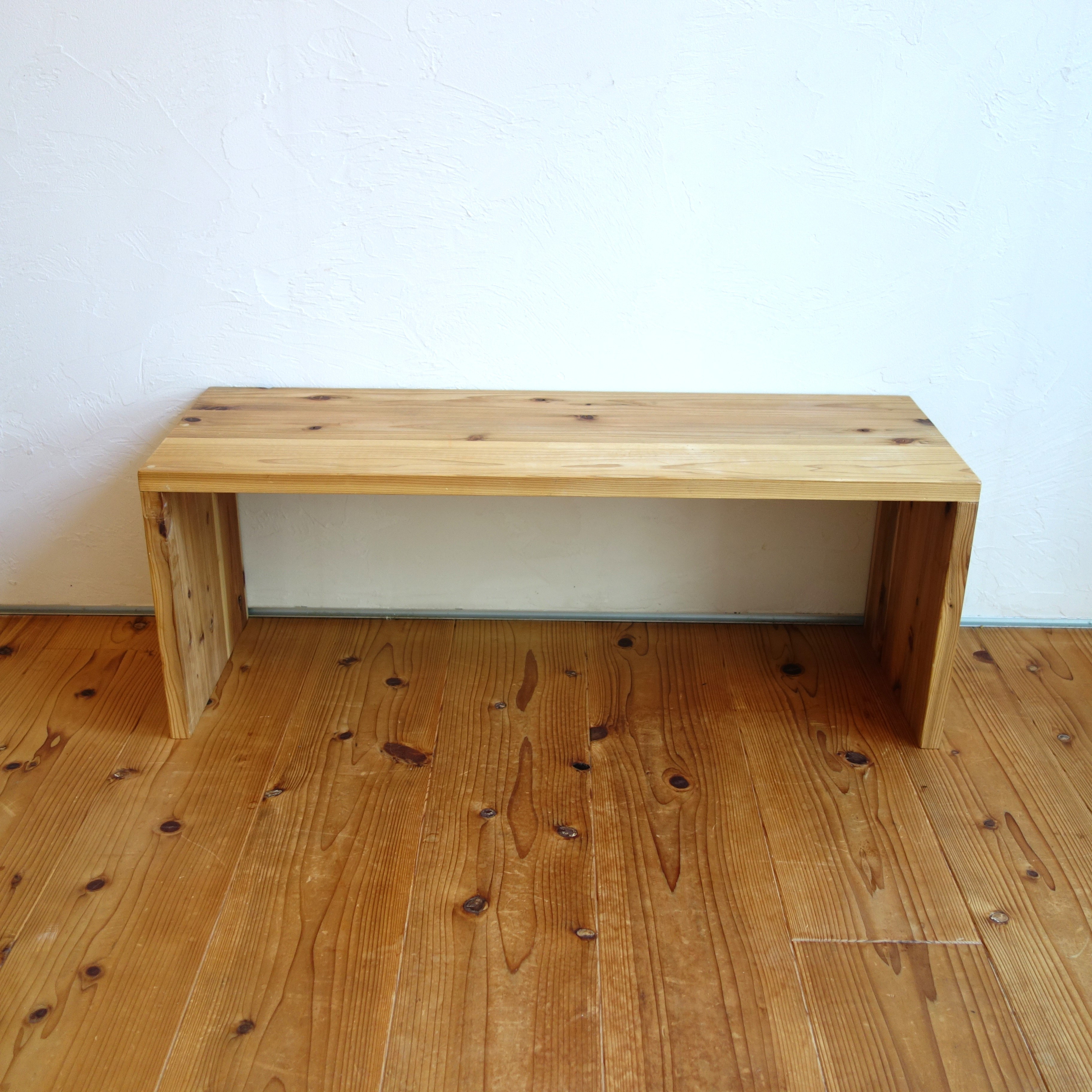 杉無垢材　コの字のマルチテーブル・棚