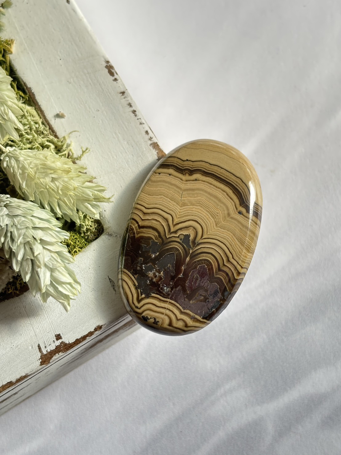 シャーレンブレンド 「響く鉱石」ルース 11 オーバル カボション 天然石