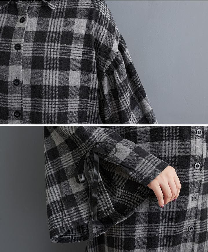 大きいサイズ レディース ワンピース　フィッシュテール　秋冬　春 変形 長袖