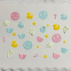 ベビー アルバム素材 飾り ☆クラフトパンチ その他素材 BEAR