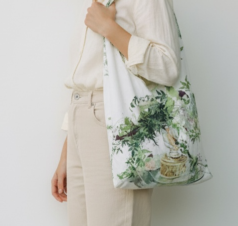 雨の日も安心で丈夫な防水パラシュート生地永遠の愛を誓う日エコバック