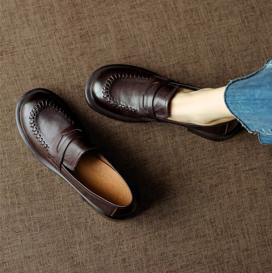 良すぎて沼る! レディースシューズ ローファー レディース フラットシューズ レザー ローファー プレゼント ギフト