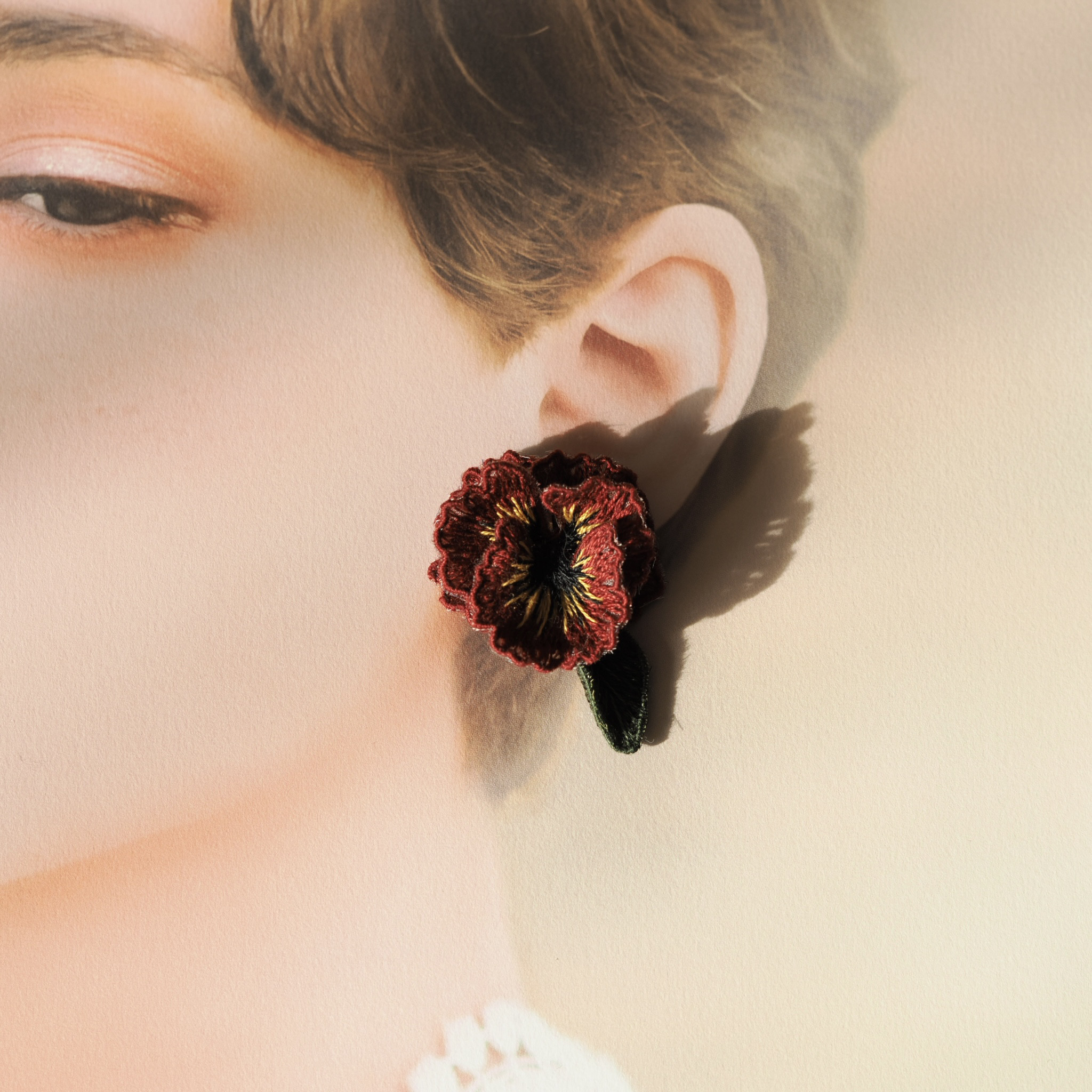 violeni frill -deep red- 684