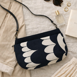 ⚮̈ミナペルホネン forest tile beige ネリオバッグ 巾着バッグ