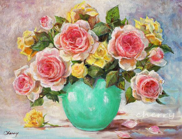 昭和レトロ 絵画 立体画 静物画 薔薇 立体アート サイン入り 加工アート 昭和レトロ 絵画 立体画 静物画 薔薇 立体アート サイン入り 加工アート