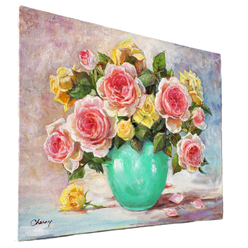 S3 油彩画 『艶舞焔影』 アート 原画 一点物 インテリア 楽天市場