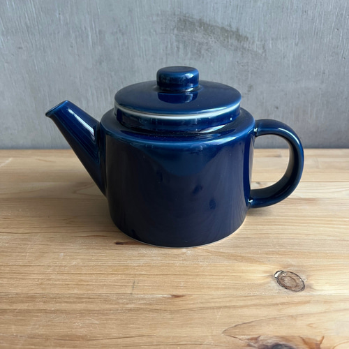 波佐見焼 Common（コモン） ポット 500ml ネイビー 西海陶器 【SS