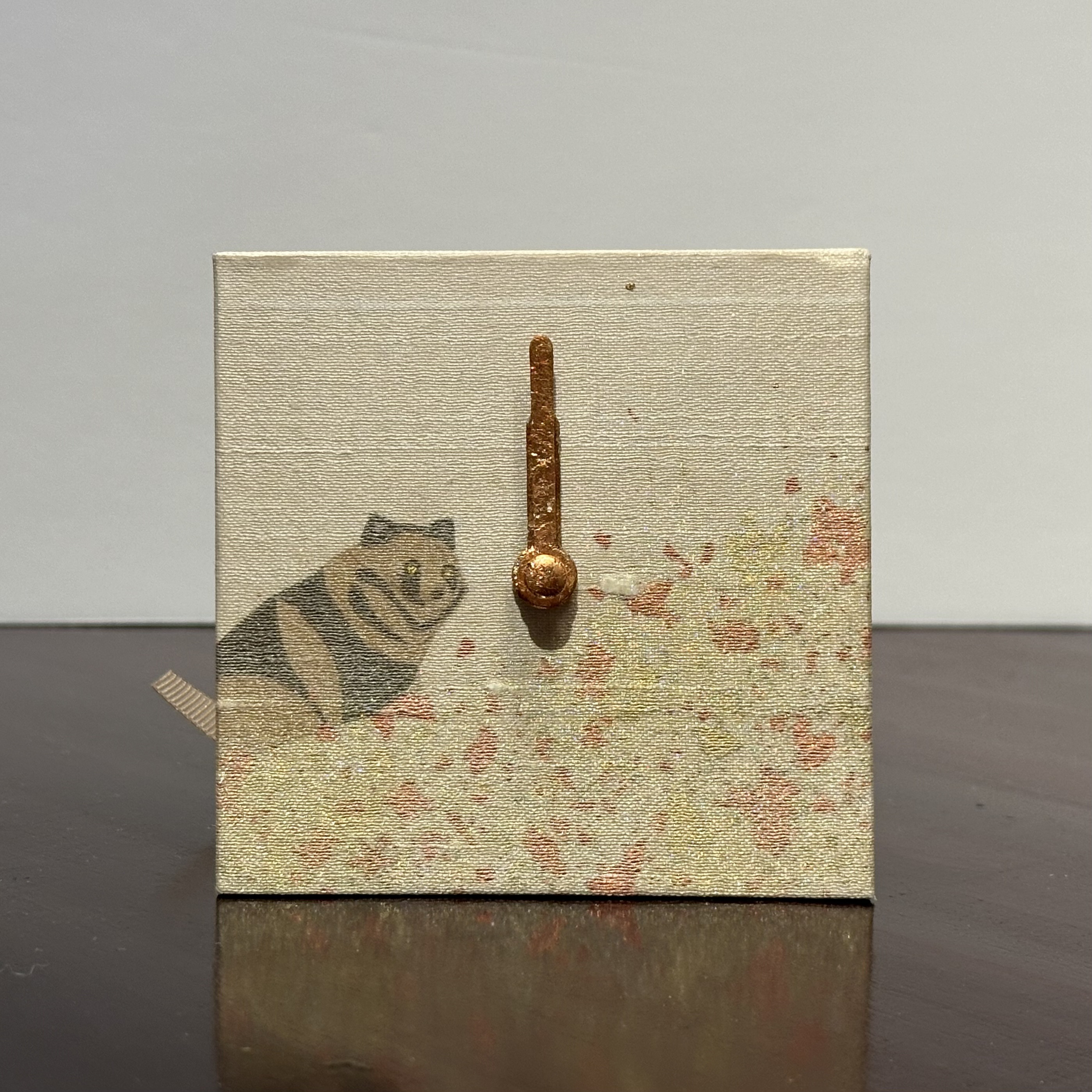 和紙と箔 置時計