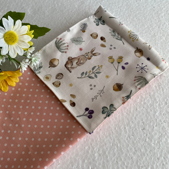 トイレットペーパーホルダーカバー☆Milky rabbit ☆ 3枚目の画像