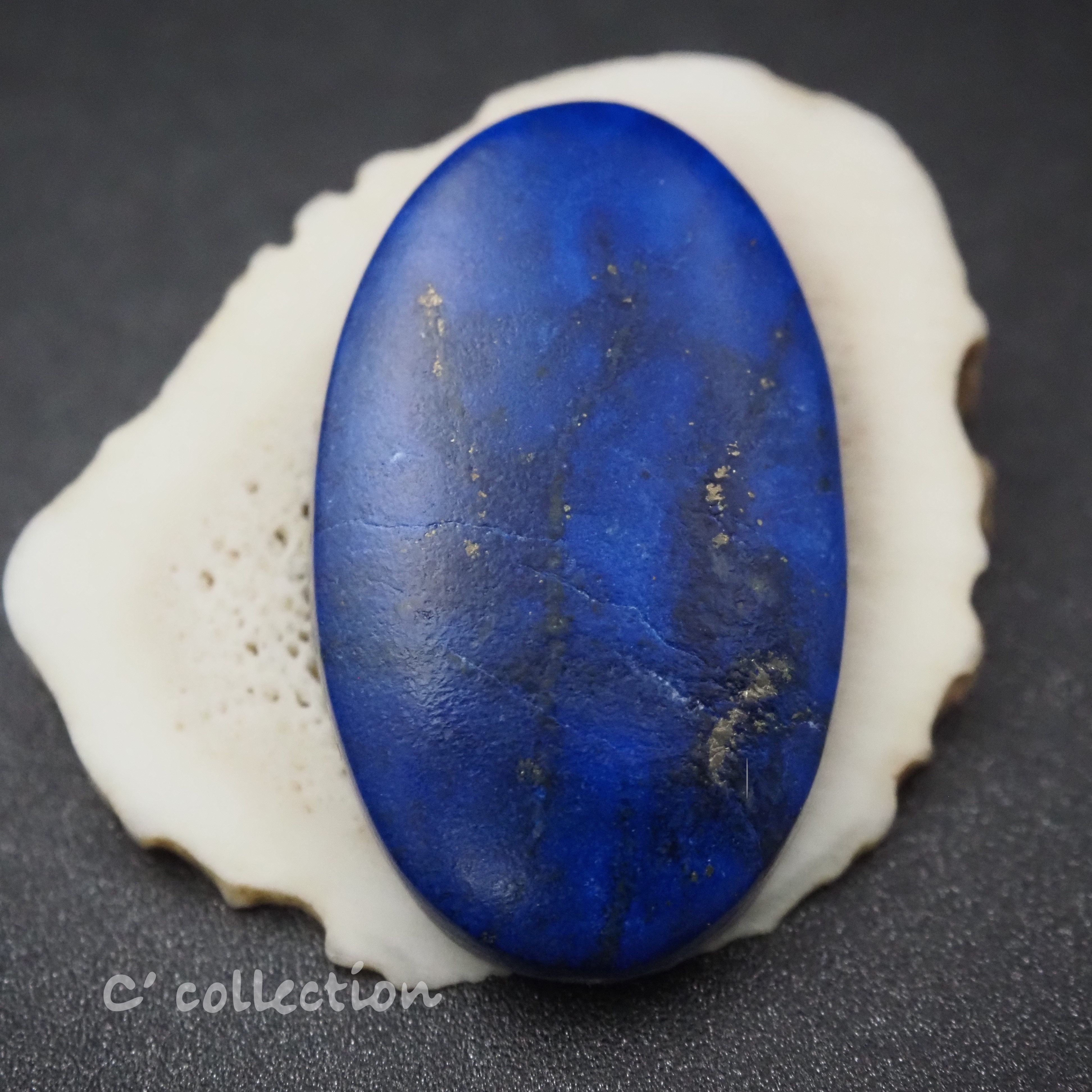 30ct Lapis Lazuri ラピスラズリ LL-14 ルース アフガニスタン産 ナチュラル 天然石 ハンドメイド