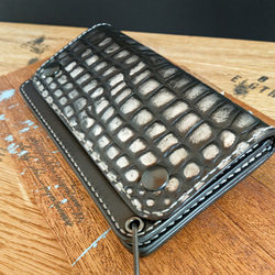 ハラコ ヒョウ柄】 トラッカーウォレット TW-01 長財布 TEN CRAFT 通販