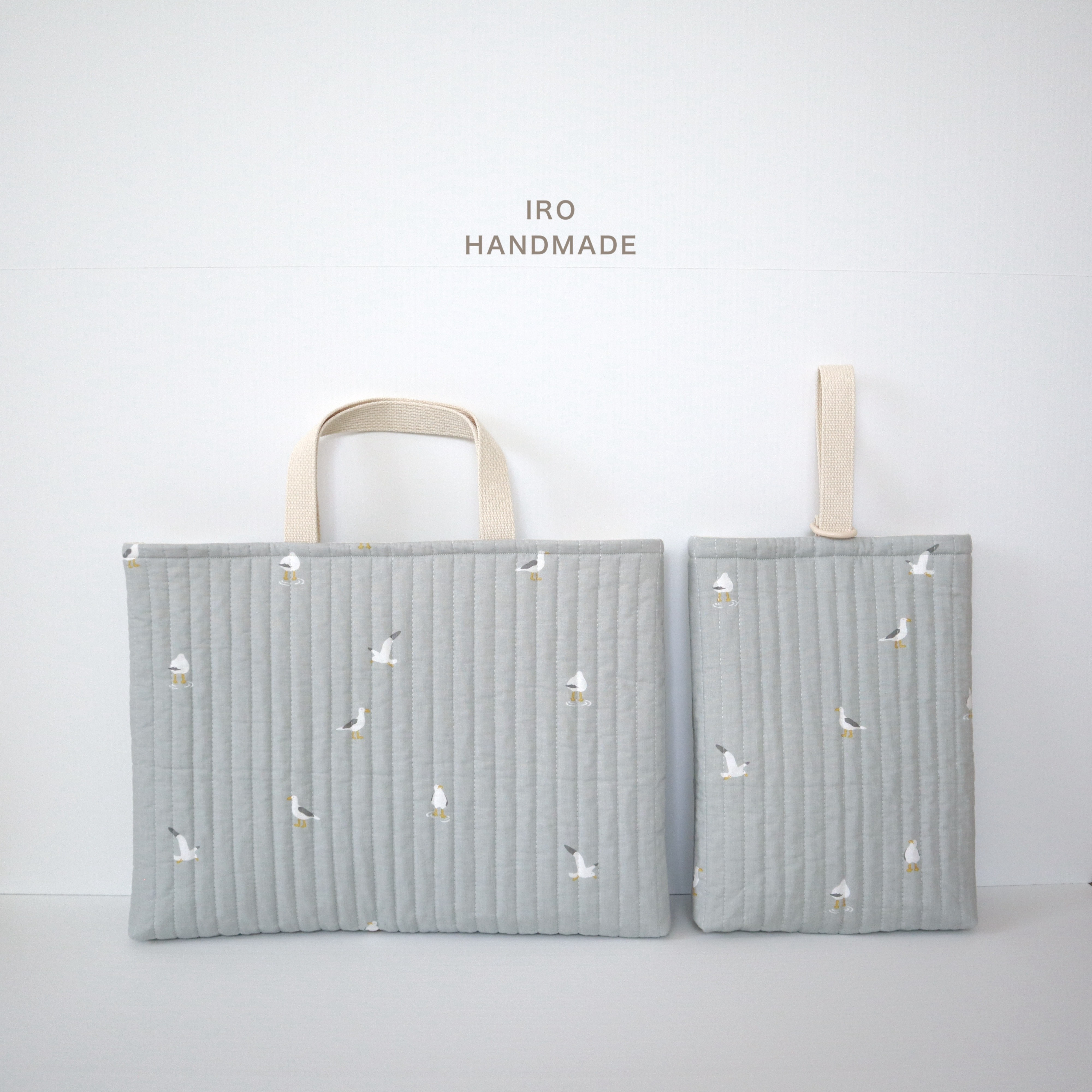 (new️数量限定)入園2点セット｜オーダー可能｜レッスンバックバック・上履き入れ｜裏地付き