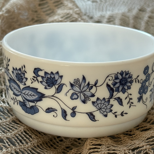 フランスVintage アルコパル社 arccopal ボウルプレート アスター