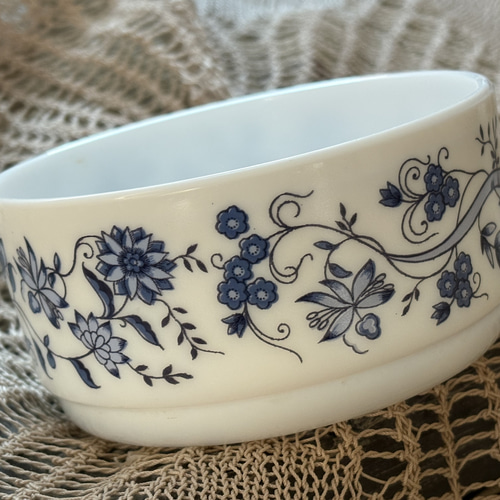 フランスVintage アルコパル社 arccopal ボウルプレート アスター