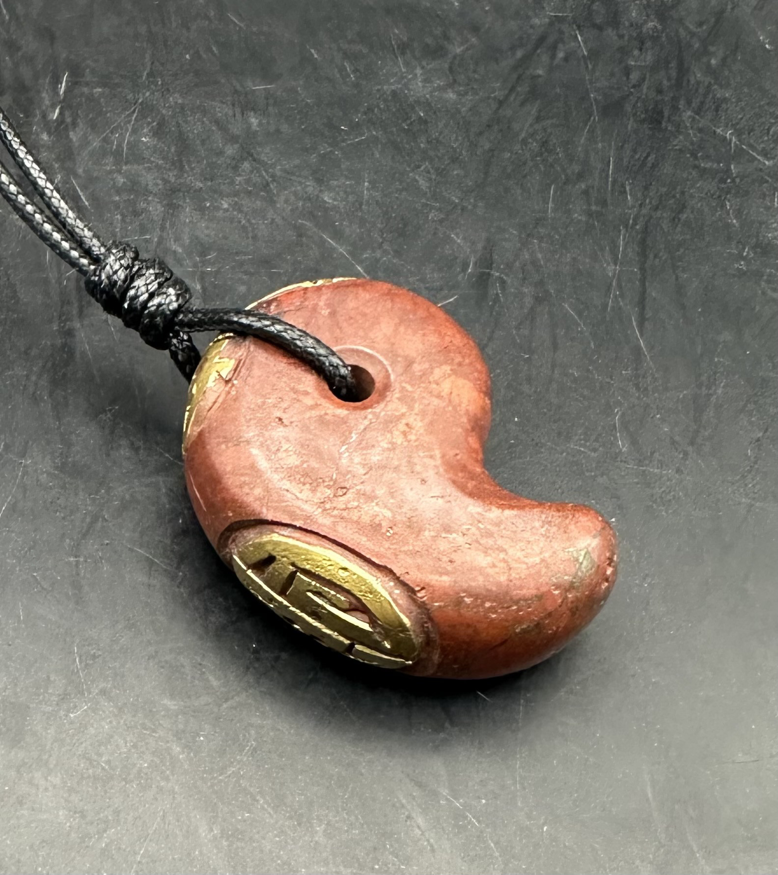 2026.1.10 福寿財喜霊石玉璧　新潟赤玉