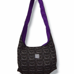 SSD　テディベアキルティング　ワンショルダーバッグ:ブラック SSD テディベアキルティング ワンショルダーバッグ:ブラック