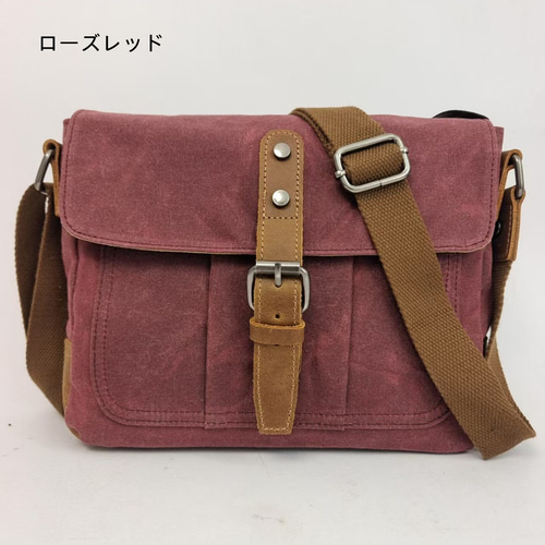 2way レディースショルダー バッグレザーX 帆布・キャンバス メンズ