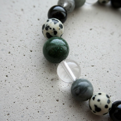 モノトーンの世界/富士山溶岩・ブラックオパール・ガーネット・イーグルアイ・グラファイトインクォーツ・水晶、他 2枚目の画像