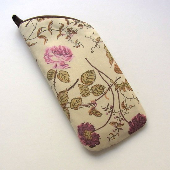 即納】メガネケース リバティ ガーデン（ピンク） メガネケース