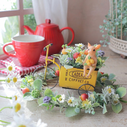 ハーバリウム 〜絵本の中の花畑〜 初夏 neko bottle150ml ハーバリウム