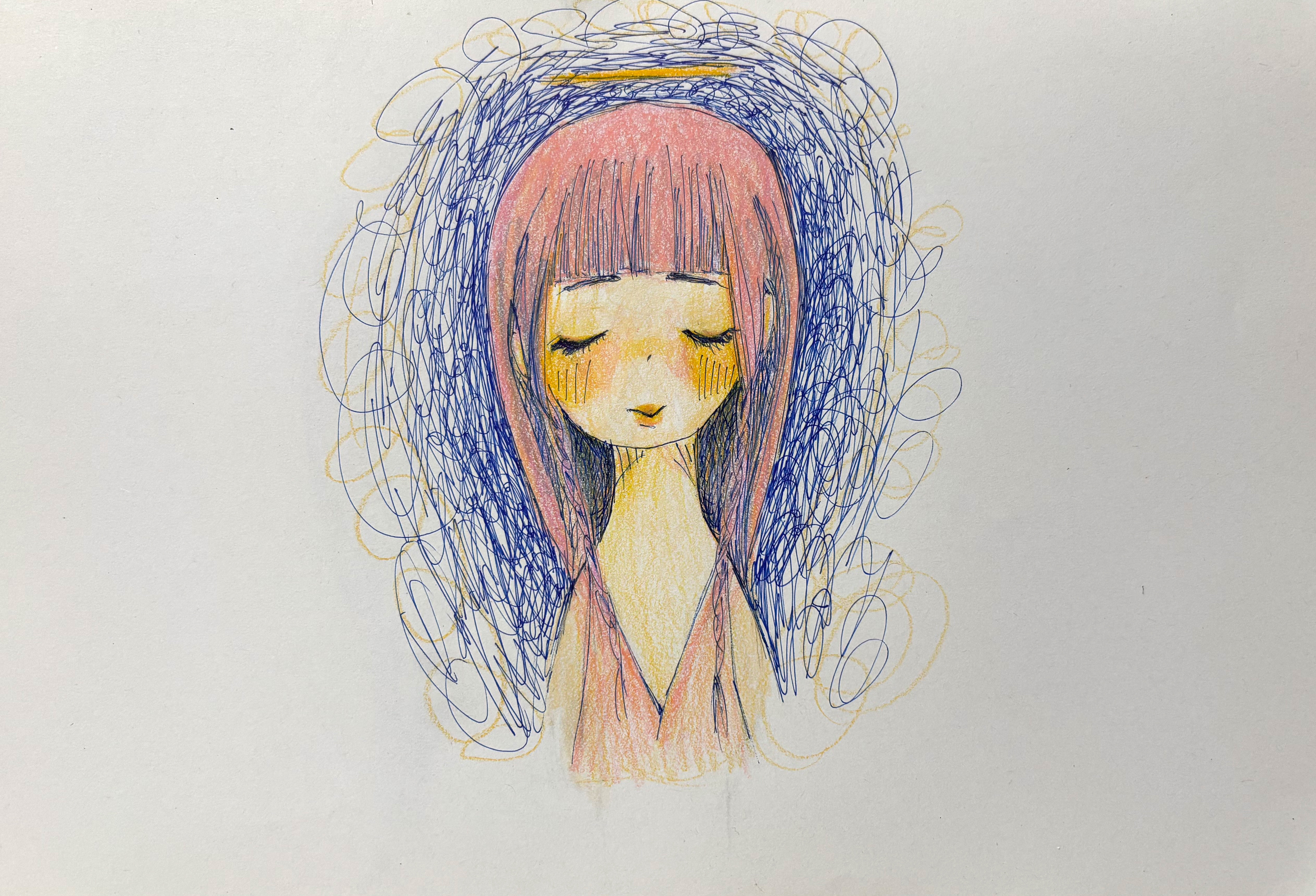 天使の子(原画)