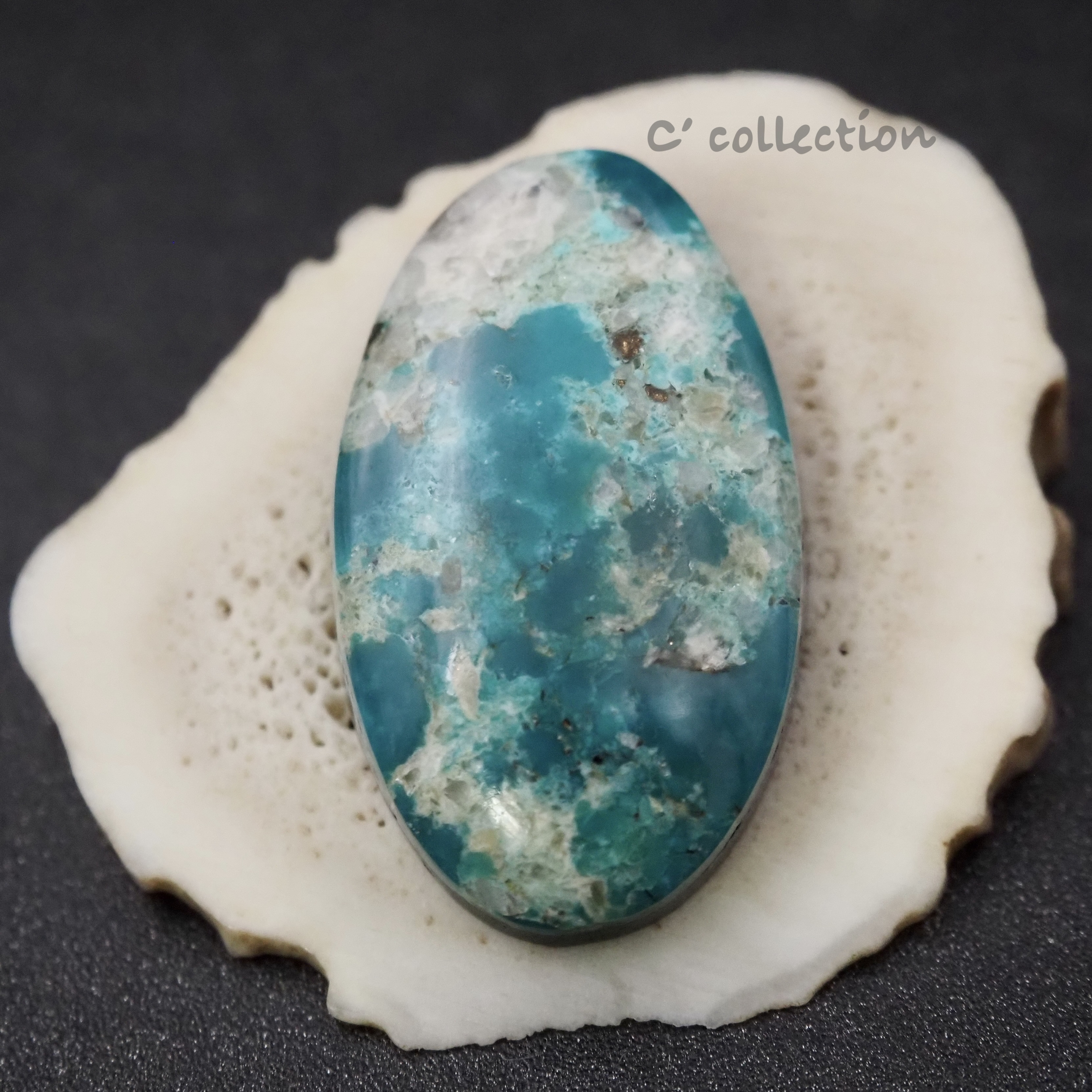 19,2ct Cerrillos Turquoise セリロス ターコイズ CE-4 ニューメキシコ 天然石 ルース