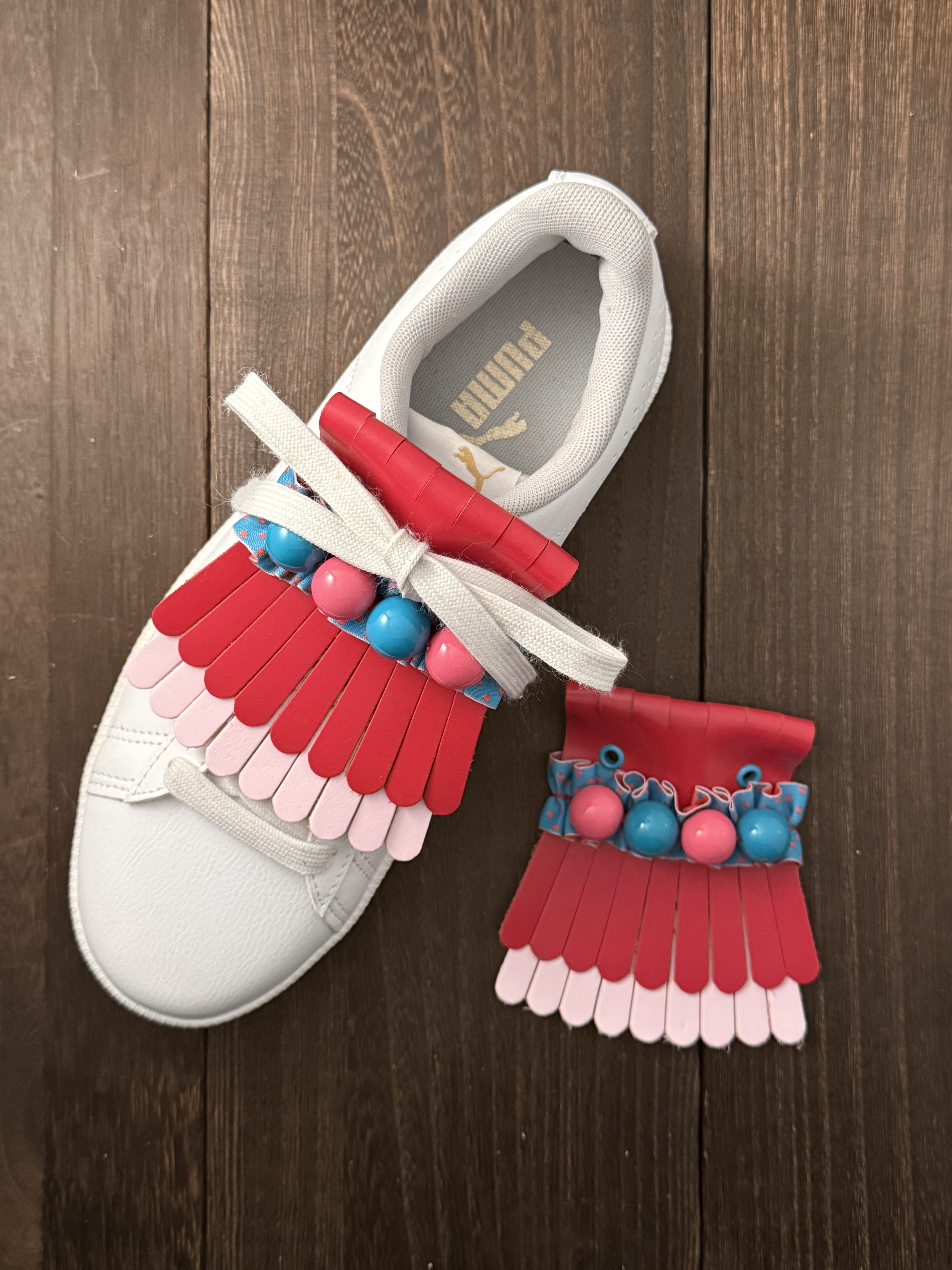 カスタムタッセル・さきまるフリルでかビーズ（SFRDB-2）